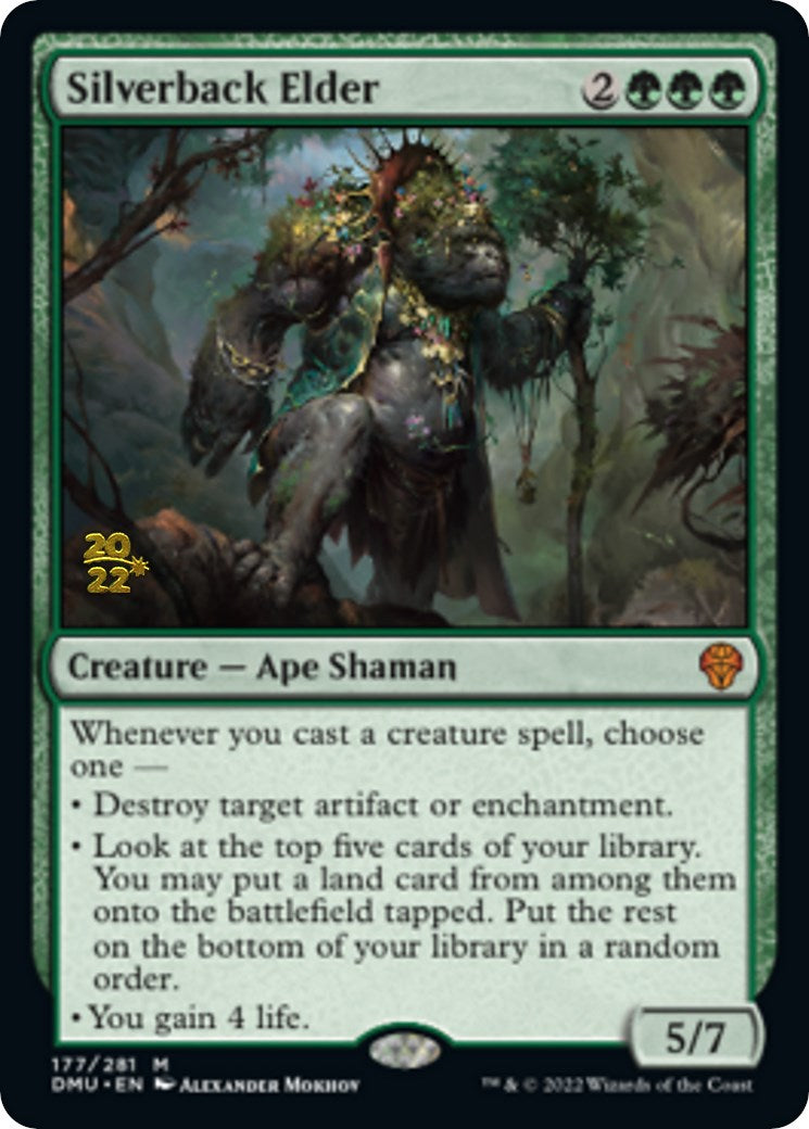 Silverback Elder [Dominaria United Prerelease Promos] | Jomio and Rueliete's Cards and Comics