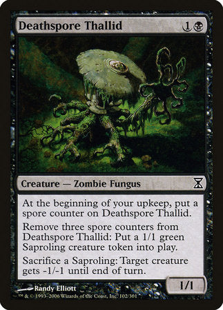 Deathspore Thallid [Time Spiral] | Jomio and Rueliete's Cards and Comics