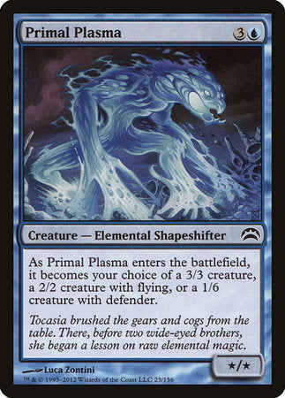 Primal Plasma [Planechase 2012] | Jomio and Rueliete's Cards and Comics