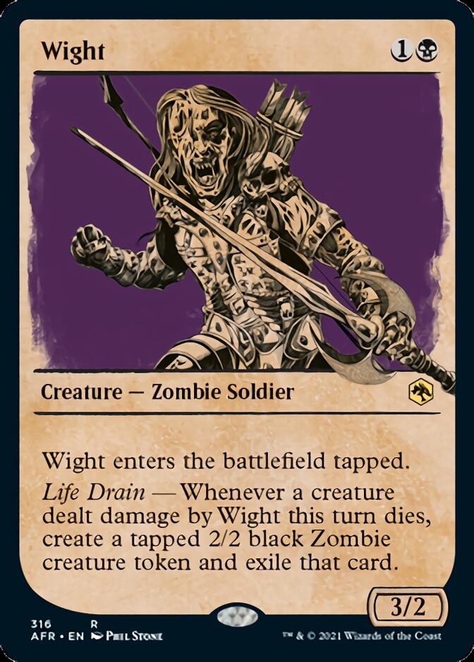 Wight (Showcase) [Dungeons & Dragons: Adventures in the Forgotten Realms] | Jomio and Rueliete's Cards and Comics