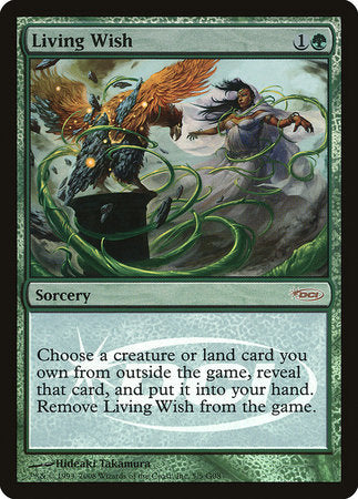 Living Wish [Judge Gift Cards 2008] | Jomio and Rueliete's Cards and Comics