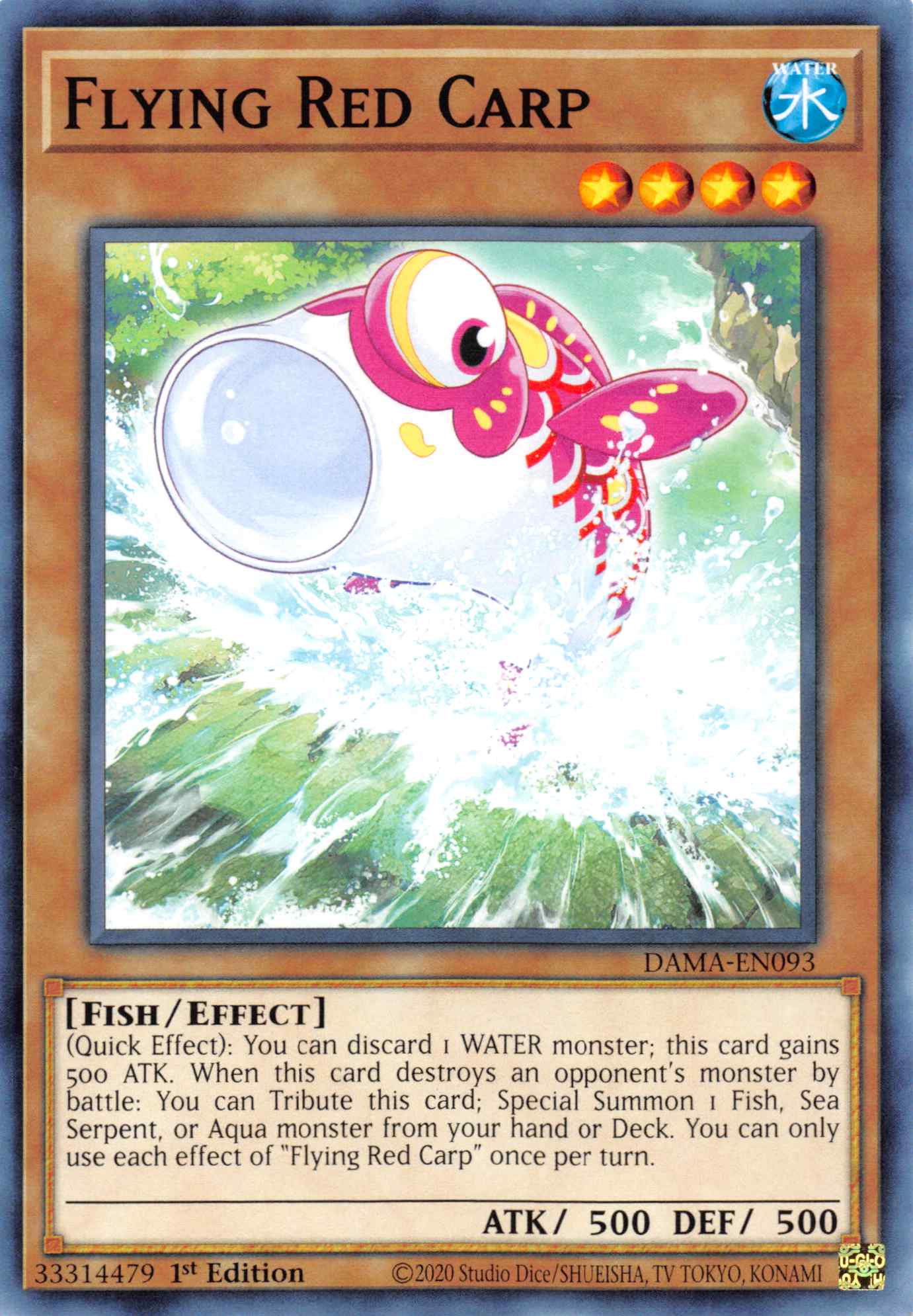 Flying Red Carp [DAMA-EN093] Common | Jomio and Rueliete's Cards and Comics