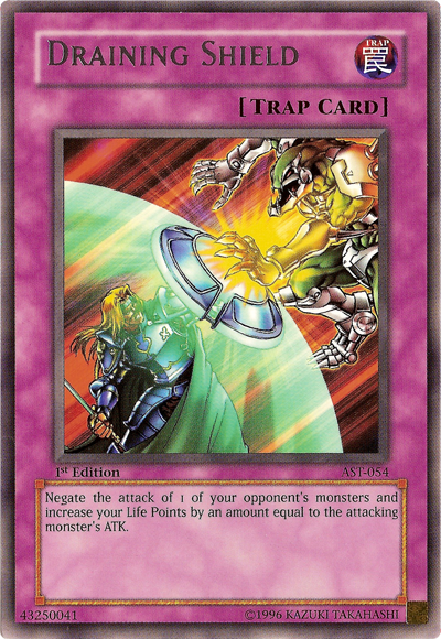 Draining Shield [AST-054] Rare | Jomio and Rueliete's Cards and Comics