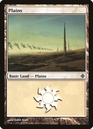 Plains (232) [Rise of the Eldrazi] | Jomio and Rueliete's Cards and Comics
