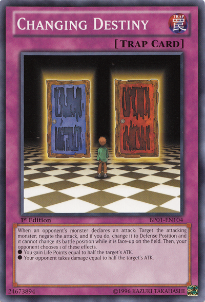 Changing Destiny [BP01-EN104] Common | Jomio and Rueliete's Cards and Comics