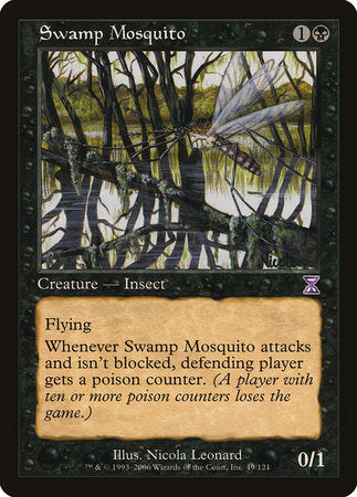 Swamp Mosquito [Time Spiral Timeshifted] | Jomio and Rueliete's Cards and Comics