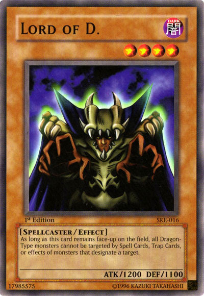 Lord of D. [SKE-016] Common | Jomio and Rueliete's Cards and Comics
