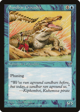 Sandbar Crocodile [Mirage] | Jomio and Rueliete's Cards and Comics