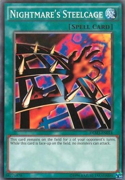Nightmare's Steelcage [DEM3-EN014] Common | Jomio and Rueliete's Cards and Comics