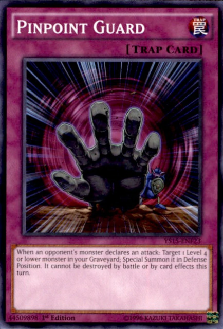 Pinpoint Guard [YS15-ENF23] Common | Jomio and Rueliete's Cards and Comics