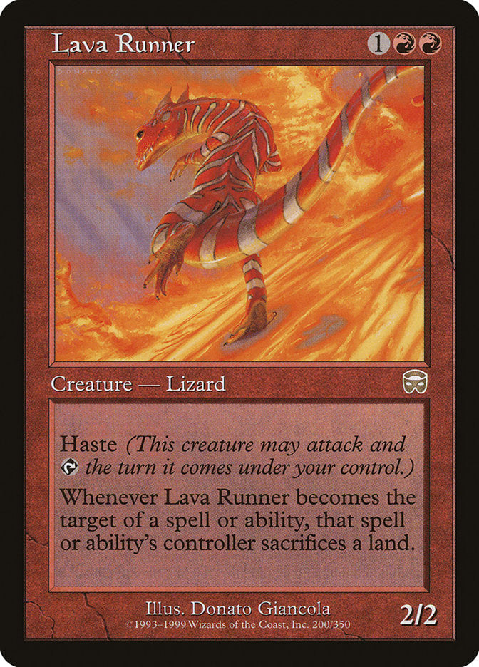 Lava Runner [Mercadian Masques] | Jomio and Rueliete's Cards and Comics