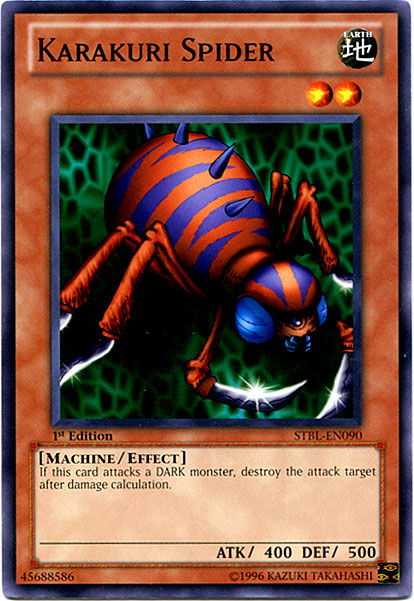Karakuri Spider [STBL-EN090] Common | Jomio and Rueliete's Cards and Comics