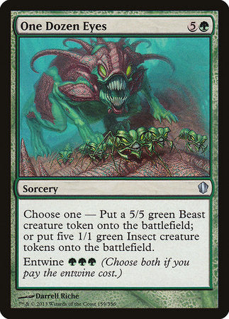 One Dozen Eyes [Commander 2013] | Jomio and Rueliete's Cards and Comics