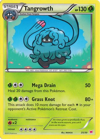 Tangrowth (25/30) [XY: Trainer Kit 2 - Latias] | Jomio and Rueliete's Cards and Comics