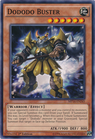 Dododo Buster [MP14-EN245] Common | Jomio and Rueliete's Cards and Comics