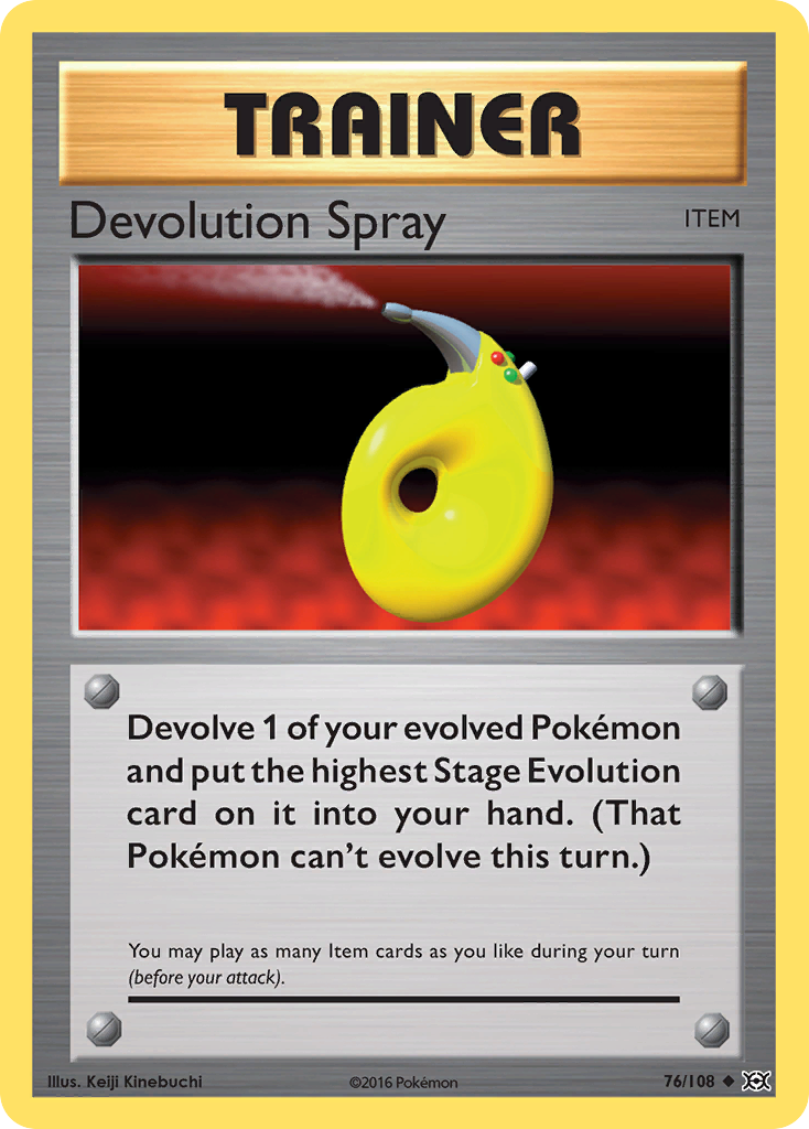 Devolution Spray (76/108) [XY: Evolutions] | Jomio and Rueliete's Cards and Comics