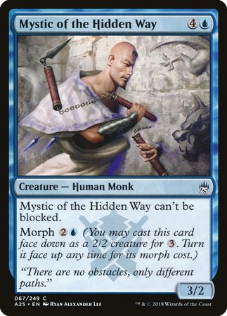 Mystic of the Hidden Way [Masters 25] | Jomio and Rueliete's Cards and Comics