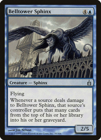 Belltower Sphinx [Ravnica: City of Guilds] | Jomio and Rueliete's Cards and Comics