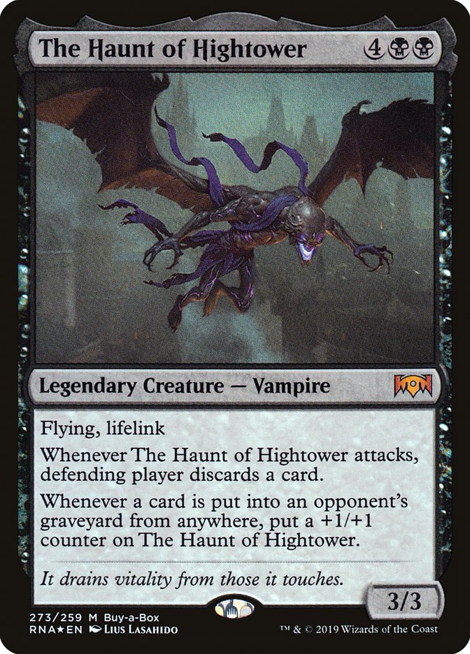 The Haunt of Hightower (Buy-A-Box) [Ravnica Allegiance] | Jomio and Rueliete's Cards and Comics