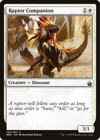Raptor Companion [Battlebond] | Jomio and Rueliete's Cards and Comics