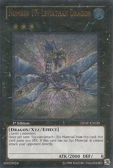 Number 17: Leviathan Dragon [GENF-EN039] Ultimate Rare | Jomio and Rueliete's Cards and Comics