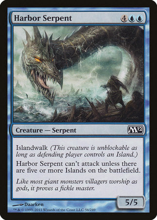 Harbor Serpent [Magic 2012] | Jomio and Rueliete's Cards and Comics