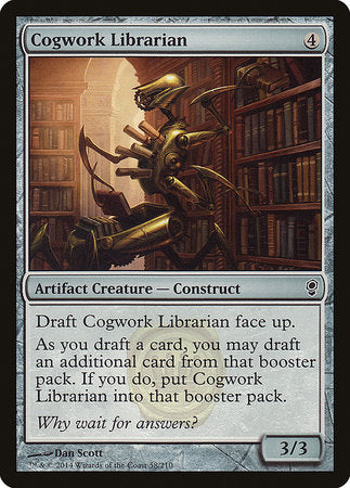 Cogwork Librarian [Conspiracy] | Jomio and Rueliete's Cards and Comics