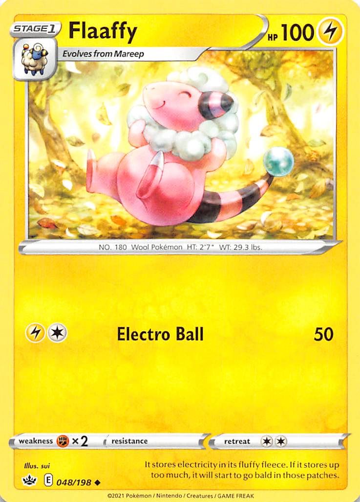 Flaaffy (048/198) [Sword & Shield: Chilling Reign] | Jomio and Rueliete's Cards and Comics