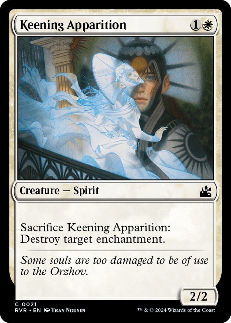 Keening Apparition [Ravnica Remastered] | Jomio and Rueliete's Cards and Comics