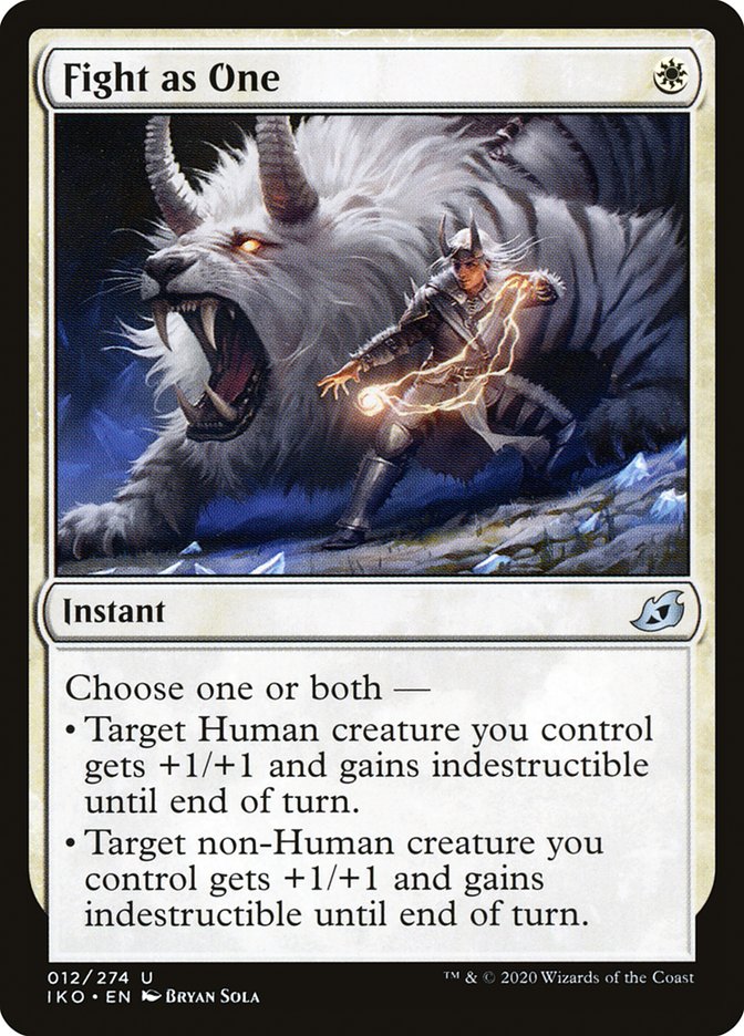 Fight as One [Ikoria: Lair of Behemoths] | Jomio and Rueliete's Cards and Comics