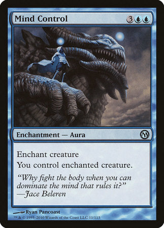 Mind Control [Duels of the Planeswalkers] | Jomio and Rueliete's Cards and Comics