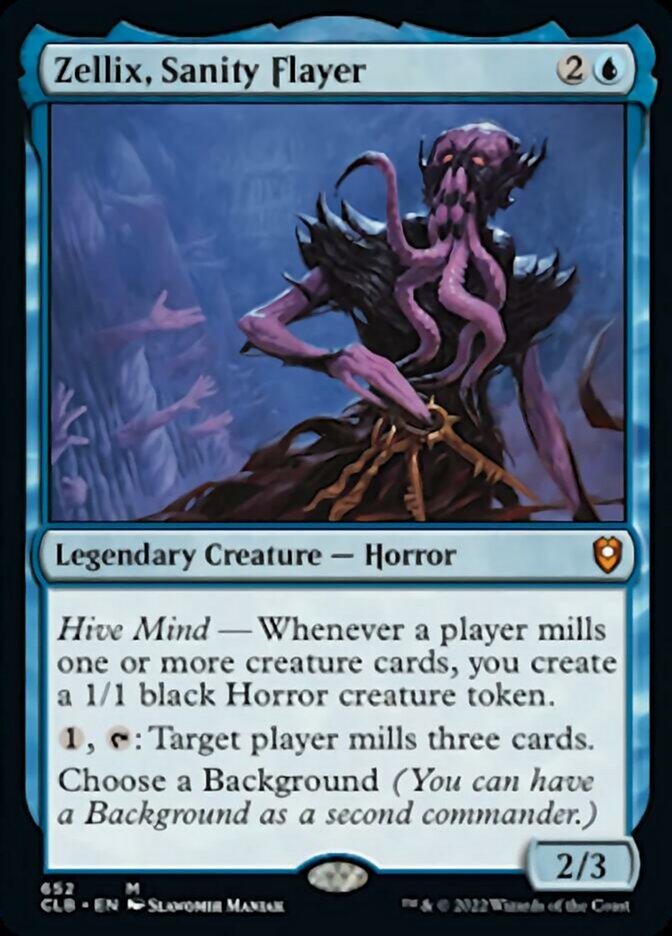 Zellix, Sanity Flayer [Commander Legends: Battle for Baldur's Gate] | Jomio and Rueliete's Cards and Comics