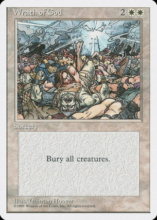Wrath of God [Fourth Edition] | Jomio and Rueliete's Cards and Comics