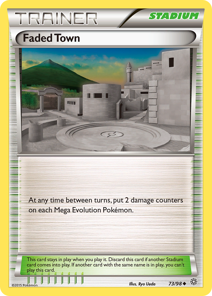 Faded Town (73/98) [XY: Ancient Origins] | Jomio and Rueliete's Cards and Comics