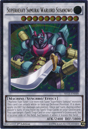 Superheavy Samurai Warlord Susanowo (UTR) [SECE-EN048] Ultimate Rare | Jomio and Rueliete's Cards and Comics