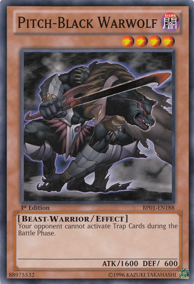 Pitch-Black Warwolf [BP01-EN188] Common | Jomio and Rueliete's Cards and Comics