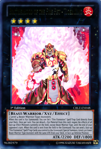 Brotherhood of the Fire Fist - Tiger King [CBLZ-EN048] Ultra Rare | Jomio and Rueliete's Cards and Comics