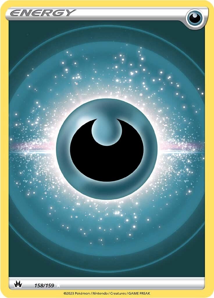 Darkness Energy (158/159) (Texture Full Art) [Sword & Shield: Crown Zenith] | Jomio and Rueliete's Cards and Comics