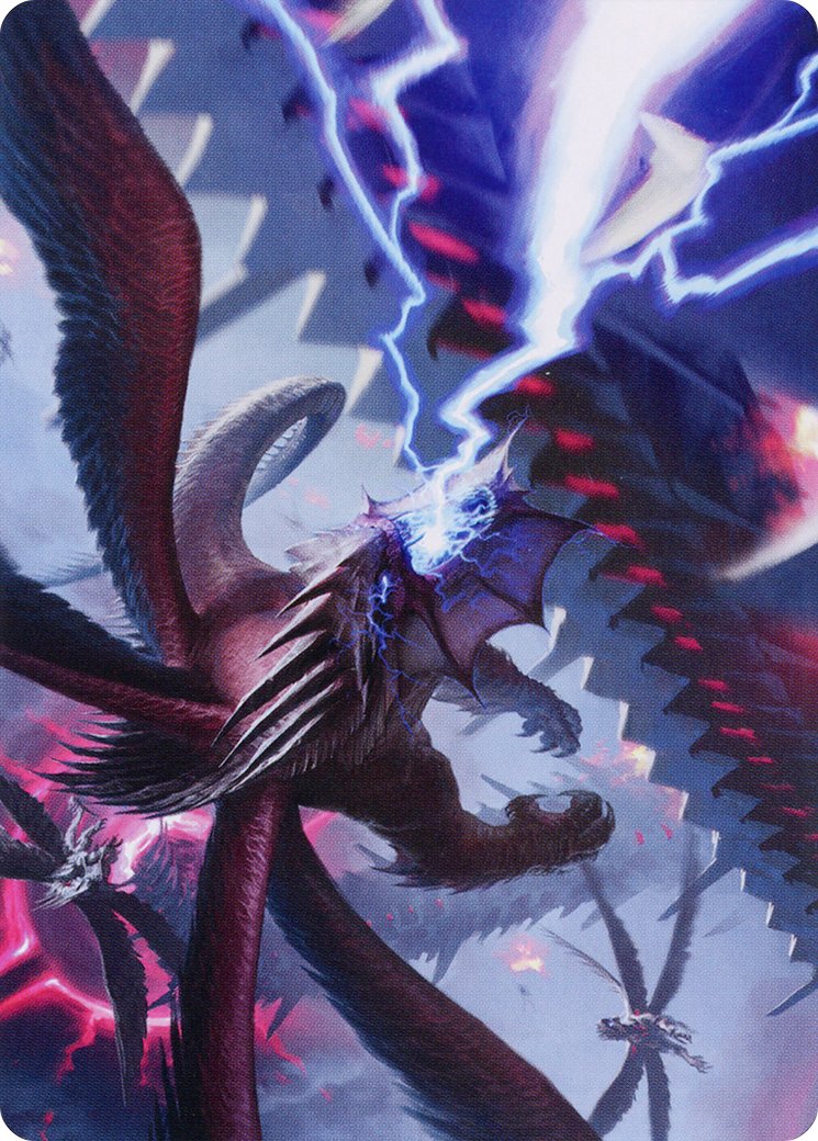 Defiant Thundermaw Art Card [March of the Machine Art Series] | Jomio and Rueliete's Cards and Comics