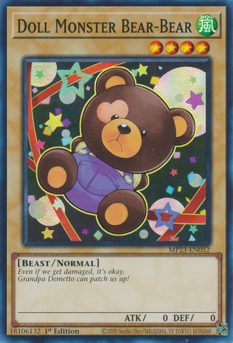 Doll Monster Bear-Bear [MP23-EN052] Super Rare | Jomio and Rueliete's Cards and Comics