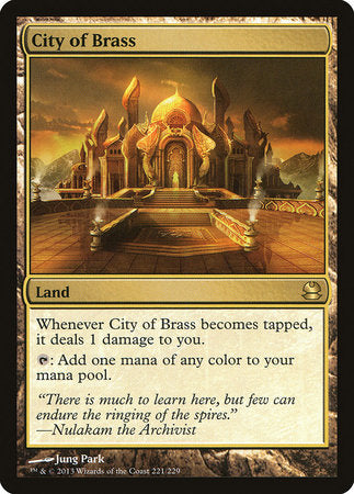 City of Brass [Modern Masters] | Jomio and Rueliete's Cards and Comics