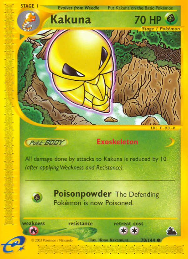 Kakuna (70/144) [Skyridge] | Jomio and Rueliete's Cards and Comics