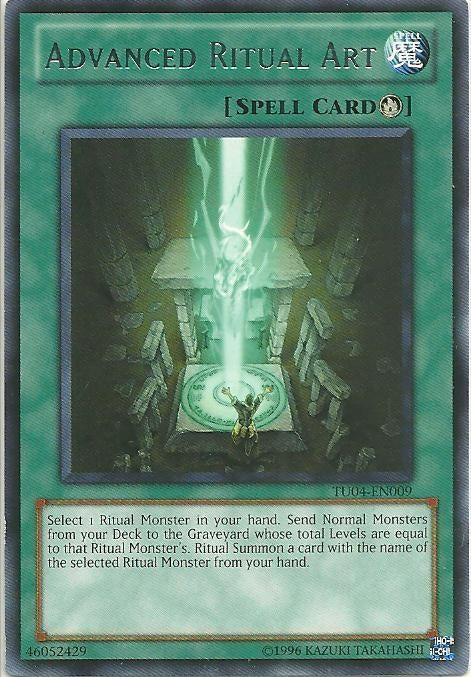 Advanced Ritual Art [TU04-EN009] Rare | Jomio and Rueliete's Cards and Comics