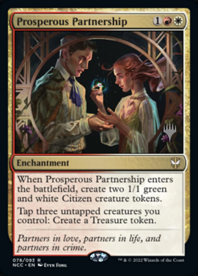 Prosperous Partnership (Promo Pack) [Streets of New Capenna Commander Promos] | Jomio and Rueliete's Cards and Comics