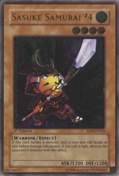 Sasuke Samurai #4 (UTR) [RDS-EN016] Ultimate Rare | Jomio and Rueliete's Cards and Comics