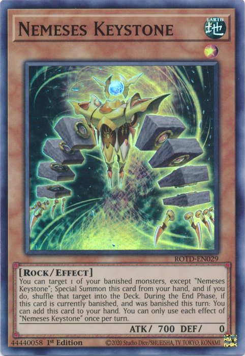 Nemeses Keystone [ROTD-EN029] Super Rare | Jomio and Rueliete's Cards and Comics