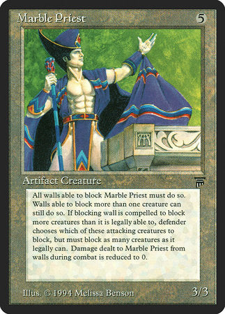 Marble Priest [Legends] | Jomio and Rueliete's Cards and Comics