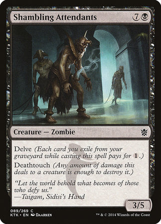 Shambling Attendants [Khans of Tarkir] | Jomio and Rueliete's Cards and Comics