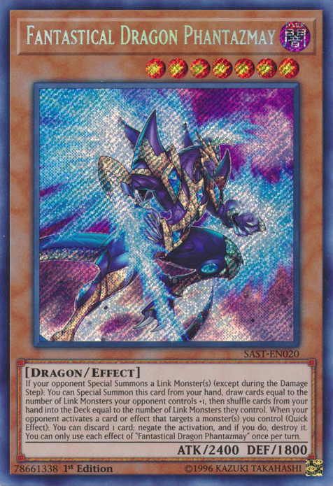 Fantastical Dragon Phantazmay [SAST-EN020] Secret Rare | Jomio and Rueliete's Cards and Comics