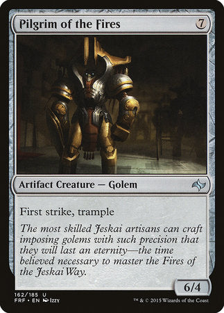 Pilgrim of the Fires [Fate Reforged] | Jomio and Rueliete's Cards and Comics